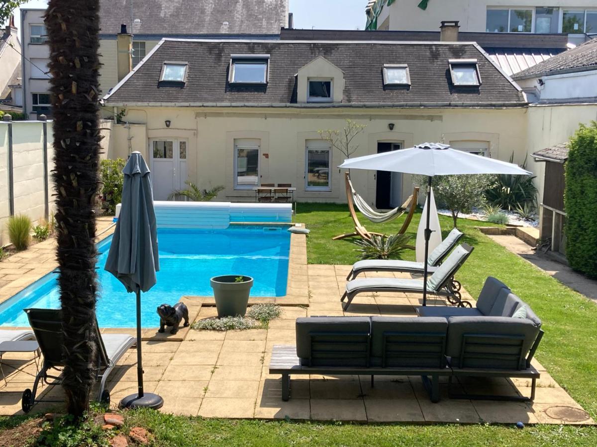 La Paisible - Maison 6 Pers Piscine - Le Mans Centre Buitenkant foto